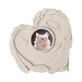 thumbnail image 4 of BELOVING Pierre Tombale Commémorative pour Chien Chiot Chaton Pierre Tombale en Résine pour Patio A, 4 of 10