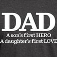thumbnail image 3 of CafePress - Dad A Son's First Hero Dark T Shirt - Men's Classic Graphic Cotton T-Shirt, 3 of 4