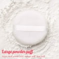 3 Pack Powder Puff, Washable Large Body Powder Puff, Soft & Fuzzy 3