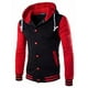 thumbnail image 1 of Sudadera Universitaria Moda Chaqueta De Béisbol Con, 1 of 7