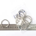 thumbnail image 4 of Conjunto de 10 Anilllos O Accesorios para Cinturones Correas de Bolsas Cremalleras Hogar Bricoje Soledad Anillo de O, 4 of 9