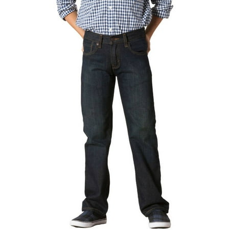 Signature by Levi Strauss & Co. Boys' Relaxed Jeans - Walmart.com