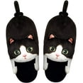 thumbnail image 3 of Funny Cat fuzzy Slippers for Women,Bedroom Fluffy Slippers House Shoes,Cute Animal Indoor and Outdoor Slippers,Kawaii Slippers,Soft Non-Slip,Cat Gifts for Cat Lovers,Christmas Gifts for Women/Mom/Men, 3 of 10