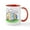 White/Red Inside, variant on CafePress - Sleeping Easter Bunny Mugs - 11 oz Ceramic Mug - Novelty Coffee Tea Cup