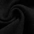 thumbnail image 6 of Mens Crewneck Sweater Quarter Zip Color Block Pullovers Comfortable Dailywear Winter Clothes with Buttons, Black, Size XXXL, 6 of 7