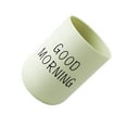 thumbnail image 2 of Jumpingount Lave con facilidad el baño que se lava la taza de la boca con las tazas modernas del almacenamiento del enjuague bucal que se lavan Cuerpo del baño verde, 2 of 6