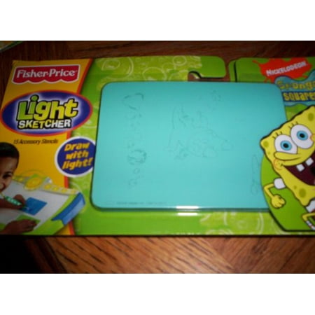 Fisher Price Light Sketcher Spongebob Squarepants Stencils