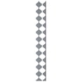 thumbnail image 6 of Ekena Millwork 94"H x 1/8"T Marrakesh Adjustable Acrylic Decorative Slat Wall Panel Kit, Rose Gold Mirror (contains 11 Slats + 1 Straight Edge Starter Slat), 6 of 11