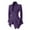 Purple., variant on Akafmk Womens Open Front Party Coat,Dance Blazer Jacket,Women Long Sleeve Lace Button Up Vintage Irregular Tailcoat Outwear Loose Outerwear Coat