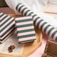 thumbnail image 5 of Minirollo de papel de regalo WRAPAHOLIC, 43 cm x 10 m, con rayas verdes/rosas, 5 of 8