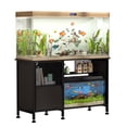 thumbnail image 3 of Primegos Fish Tank Stand,Aquarium Stand with Open Shelf, Fish Tank Rack,Fish Tank Accessories,Black Wood Grain Finish, 3 of 8