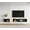 Wooden Black-Oak, variant on Belt 71" Wall Mounted Floating Entertainment Media Console Wood Black