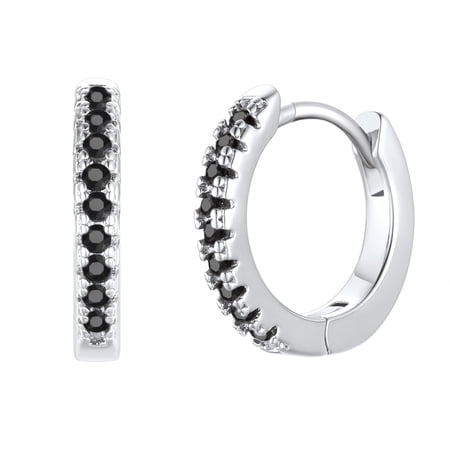 Clearance Huggie Earrings for Women,Stainless Steel Hypoallergenic Small Hoop Earrings, Polished CZ/Spike/Cross Hoops for Birthday Christmas