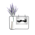 thumbnail image 1 of Egypt Morden City Airplane Pattern Artificial Lavender Flower Vase Bottle Card, 1 of 2