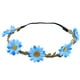 thumbnail image 5 of Coronas de flores, diadema floral, paquete de 10 guirnaldas de flores, diadema de corona de flores hawaianas con cinta elástica para mujeres, niñas, fiestas, bodas, viajes, 5 of 5