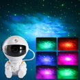 thumbnail image 3 of Lámpara Proyector de astronauta Luz nocturna Cielo estrellado Decoración del hogar (Estrella blanca del abrazo) Sywqhk Para estrenar, 3 of 7