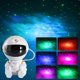 thumbnail image 4 of Proyector de astronauta, luz nocturna, cielo estrellado, decoración del hogar (estrella de abrazo blanca), 3 uds., 4 of 6