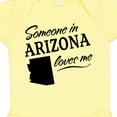 thumbnail image 4 of Inktastic Someone in Arizona Loves Me Boys or Girls Baby Bodysuit, 4 of 5