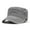 Gray, variant on iHPH7 Army Hat Sun Hat Baseball Cap Outdoor Hat Cadet Cap, Gray One Size