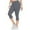 Grey, variant on Plus Size Capri Yoga Pants Women Lifting Shapewear Leggings for Figures High Waist Control Activewear