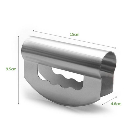 LYD Chef Mezzaluna Chopper - Picador de ensalada de acero inoxidable de doble hoja con cubiertas de cuchillas - Cuchillo basculante - Cuchillo para picar - Haga las mejores ensaladas picadas LYD picador de ensalada