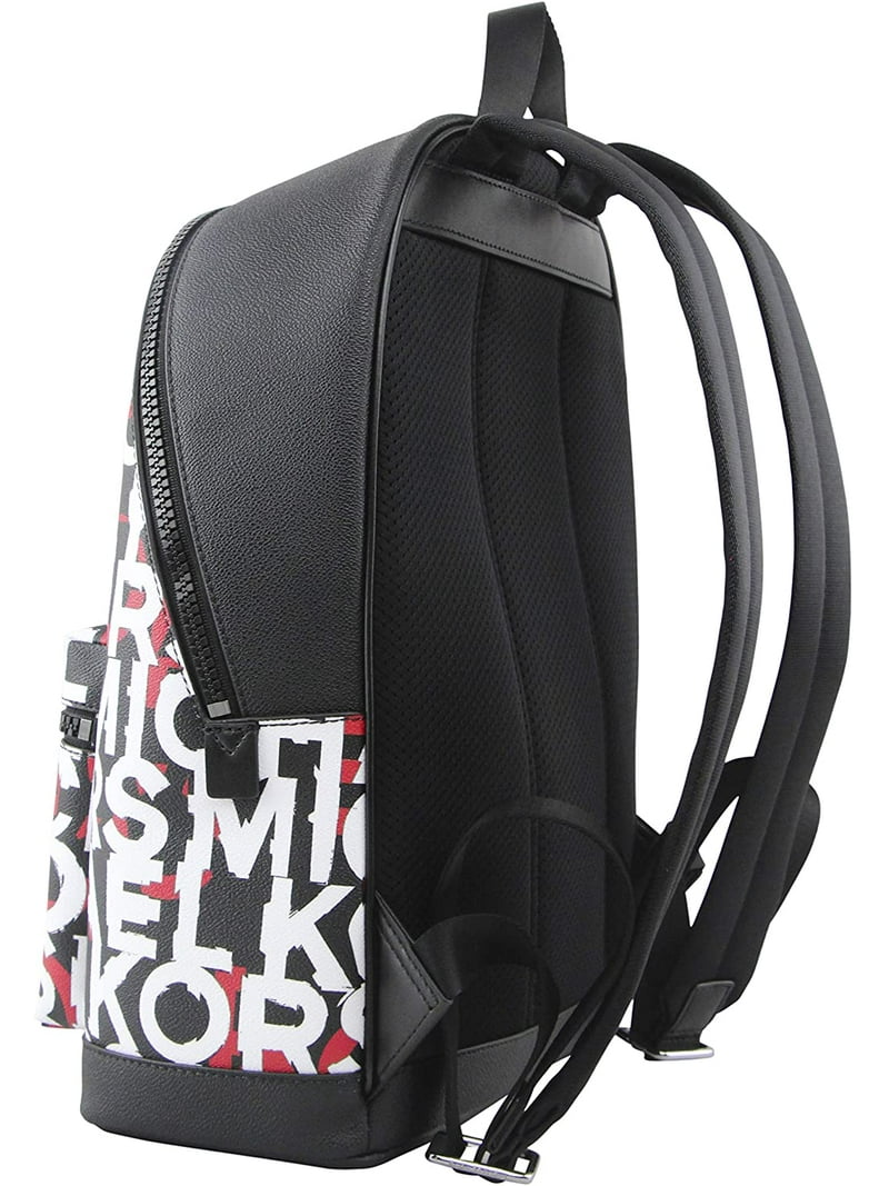 MICHAEL KORS MENS Cooper Monogram Backpack Bag, Black  display picture 1