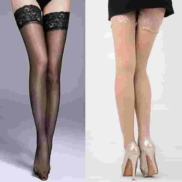 最安 読み方 Limei 2 Pairs Women's Sheer Thigh High Pantyhose Hosiery Clothing