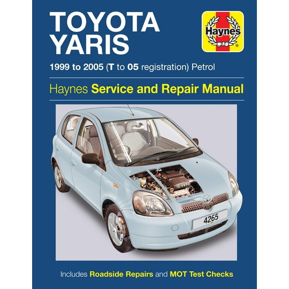 Toyota Yaris Petrol (99 - 05) Haynes Repair Manual ^