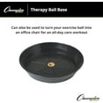 thumbnail image 5 of Champion Sports FPSL Exercise & Fitness Ball Base - 9" H x 13" L x 12" W - Rubber, 5 of 5