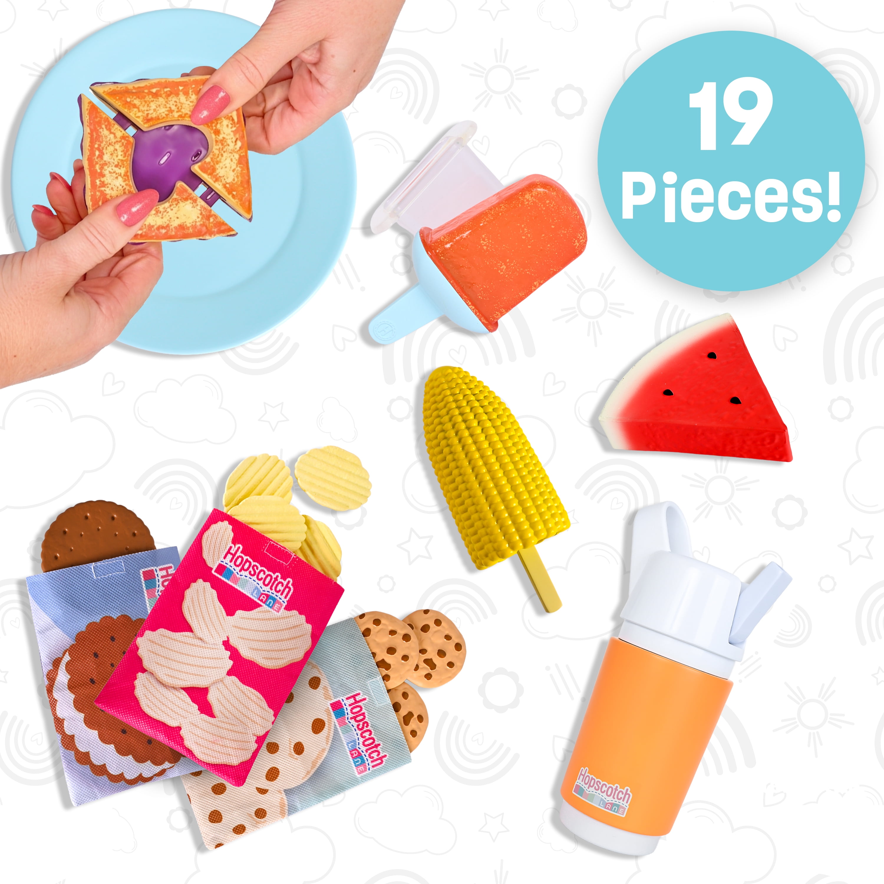 Hopscotch Lane Cooler, Doll Playsets for Children Ages 3 and up