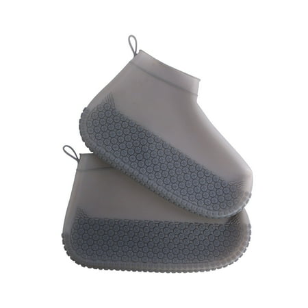 

BONIXOOM 2022 Shoes Cover 9.6Inch-24.5Cm M Anti-Skid Silicone Thick Wear-Resistant Waterproof