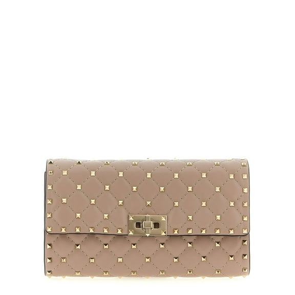 Valentino Garavani Women's 'Rockstud Spike' Shoulder Bag Pink