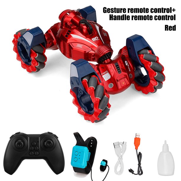 Novashion Gesture Sensing Rc Stunt Car,4WD Watch Gesture Sensor Remote