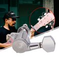 thumbnail image 1 of Clavijas de afinación de cuerda izquierda sintonizadores de bloqueo teclas cabezales Ehuebsd de máquina para guitarra eléctrica acústica instrumentos musicales pieza reemplazable 6 uds., 1 of 8