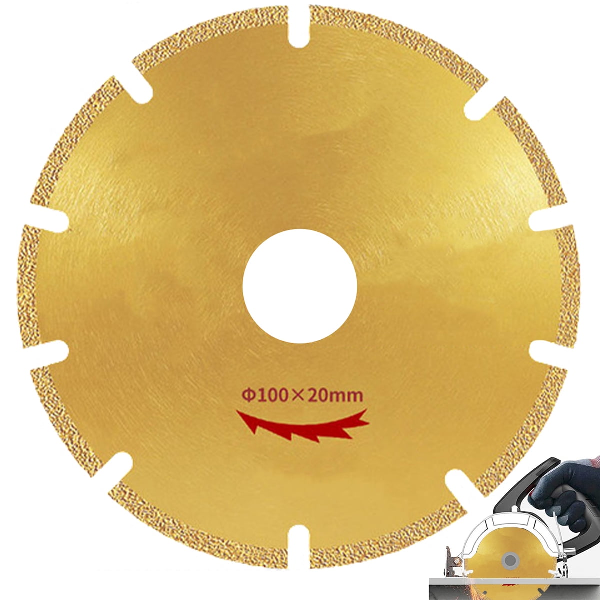 Retrok Diamond Saw Blade Diamond Metal Cutting Blade Heat Resistant