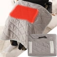 thumbnail image 2 of Electric Shawl,Small Electric Blanket Throw,Portable Heating Blanket for Travel,Heated Lap Blanket for Office,USB Heated Blankets,Rechargeable Blanket,Office Blanket,Electric Car Blanket,23.62"x31.5", 2 of 9