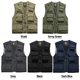 thumbnail image 2 of Chaleco de malla para hombre, chaquetas con bolsillos, cuello en V, sin mangas, para trabajo al aire libre, 2 of 8