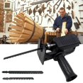thumbnail image 3 of Reciprocating Saw Adapter Electric Drill Modified Tool with 3 Types Saw Blades Portable Cordless Reciprocating Saw Adapter Set and Ergonomic Handle for Wood PVC Pipe Cutting, 3 of 10