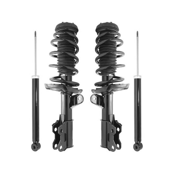 Front and Rear Suspension Strut and Shock Absorber Assembly Kit - Compatible with 2015 - 2022 Chevy Trax FWD 2016 2017 2018 2019 2020 2021