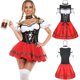 thumbnail image 1 of Disfraz de sirvienta de cerveza Oktoberfest para mujer, traje tradicional bávaro alemán, vestido de carnaval, 1 of 5