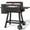 Brown, variant on KingChii Pellet Grill Smoker with Side Shelf, 456 SQ.IN Grill with PID Temperature Control for Outdoor Cooking, BBQ Camping and Patio, Brown
