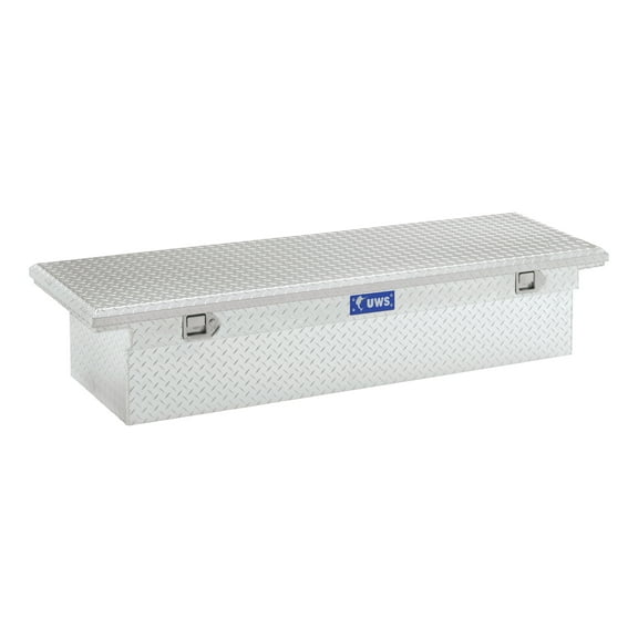 UWS EC10221 60-Inch Heavy-Wall Aluminum Truck Tool Box with Low Profile, RigidCore Lid
