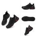 thumbnail image 6 of Men's Trail Running Shoes Lightweight Breathable Hiking Shoes Non Slip Outdoor Walking Sneakers for Travel Trekking Camping, 6 of 8