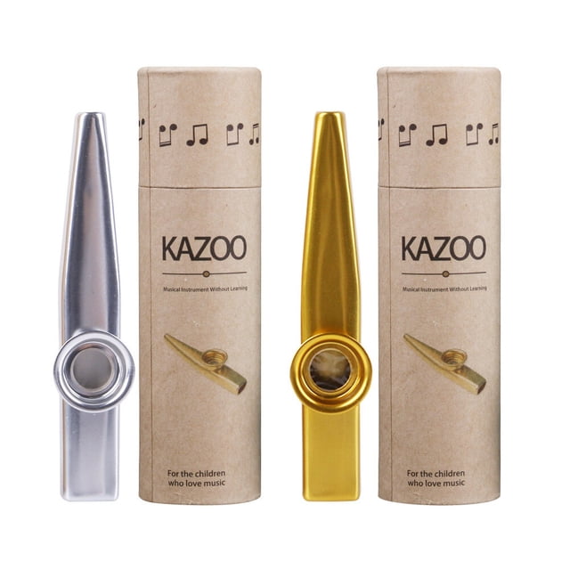 1 Set Durable Kazoos Professional Guitar Kazoos Musical Instruments for Music Lover