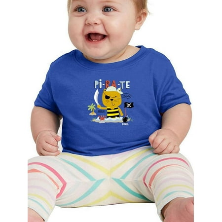 

Cat Little Pirate Animal T-Shirt Infant -Image by Shutterstock 6 Months