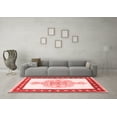 thumbnail image 3 of Ahgly Company Indoor Square Persian Red Traditional Area Rugs, 8' Square, 3 of 4