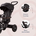 thumbnail image 3 of Triciclo Bebe Niños Bebesit Explorer Asiento Giratorio Toldo Parasol Niños 2-6 Años, 3 of 8