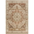 thumbnail image 6 of nuLOOM Oliveira Floral Medallion Fringe Area Rug, 8' 10" x 13', Brown, 6 of 8