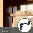 thumbnail image 2 of Eease 3PCS Adjustable Curtain Rod Wall Brackets for Window Support Hanger, 2 of 4