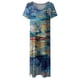 thumbnail image 5 of Vestido largo con estampado floral bohemio para mujer Fridja  qw1347, 5 of 5